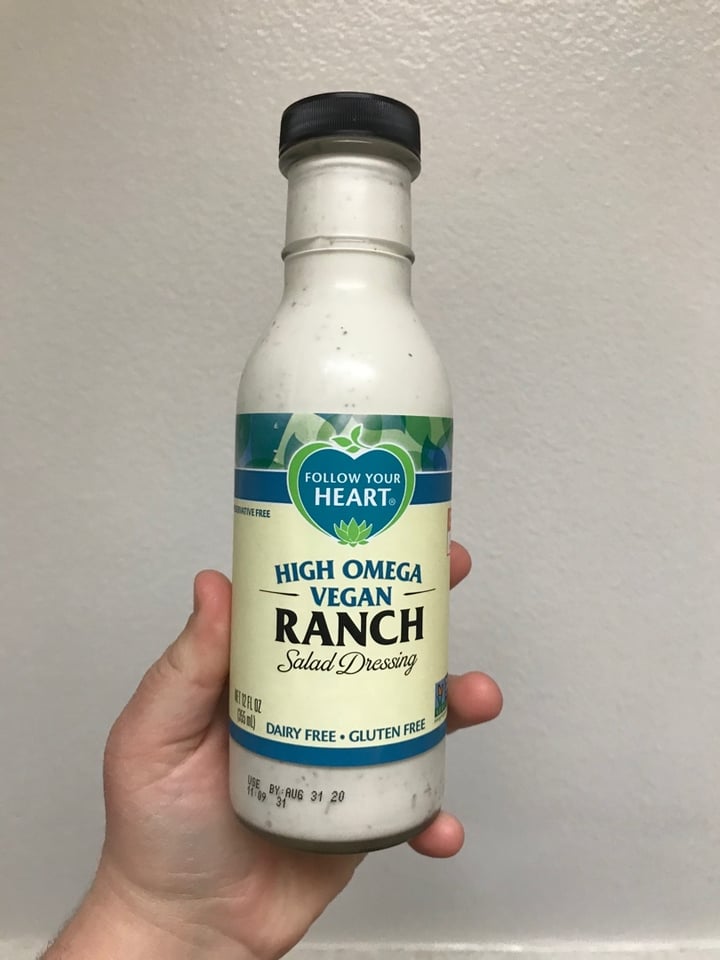 photo of Follow your Heart High Omega Vegan Ranch shared by @natalierichardson on  11 Feb 2020 - review