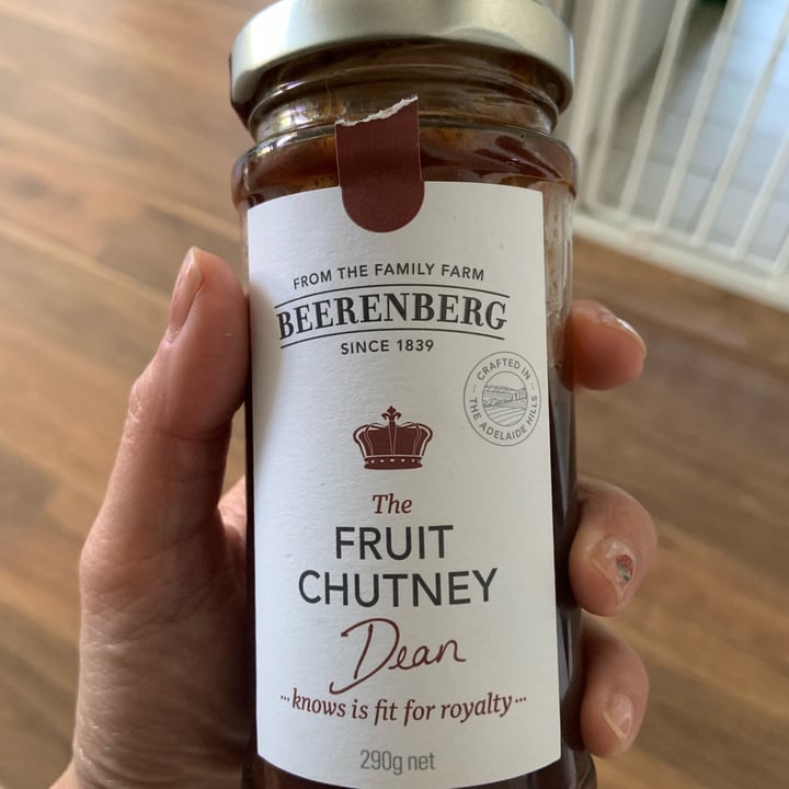 photo of Beerenberg Fruit chutney shared by @justlyn3 on  04 Dec 2021 - review