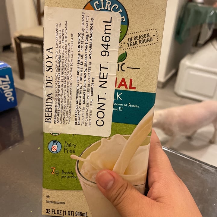 photo of Full Circle Market Organic Original Soymilk shared by @dianisms on  16 Sep 2021 - review
