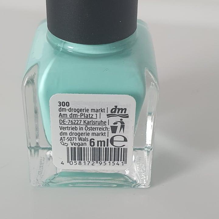 photo of Trend it up blue nailpolish shared by @dutchie on  30 May 2022 - review