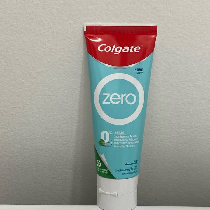 photo of Colgate Zero Gel Transparente Hierbabuena shared by @josielias on  09 Dec 2022 - review