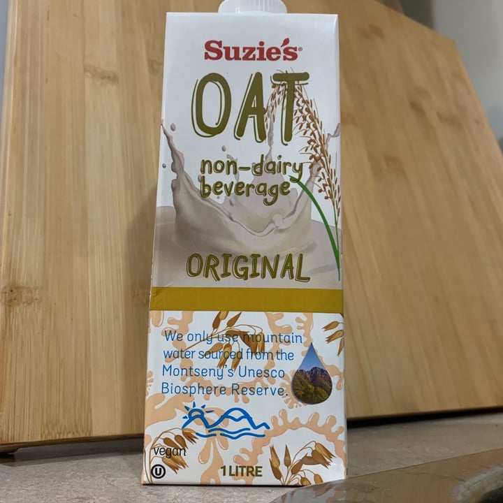 review photo of Suzieās Oat non-dairy beverage shared by @broghen on 27 Jun 2021 - review