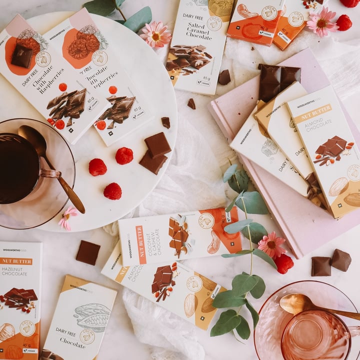 review photo of Woolworths Food Choc with Raspberries shared by @abiteofvegan on 20 Jun 2021 - review