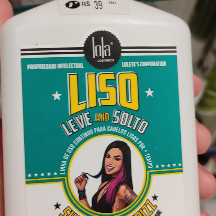 photo of Lola Cosmetics Shampoo cabelos Lisos shared by @sabrinyflores on  23 Apr 2022 - review