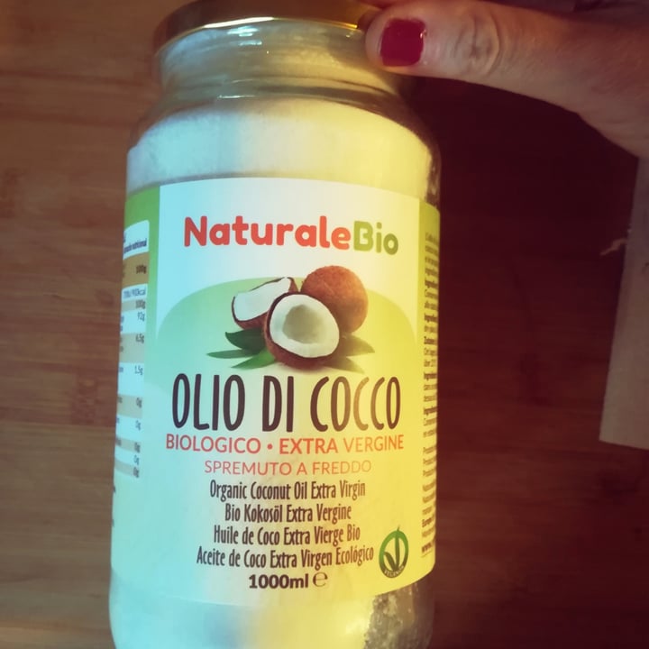 photo of Naturale bio Olio di cocco shared by @violinoviola on  29 Nov 2021 - review