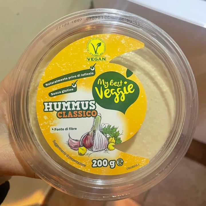 photo of My Best Veggie Hummus classico shared by @lauraluce on  26 Mar 2022 - review
