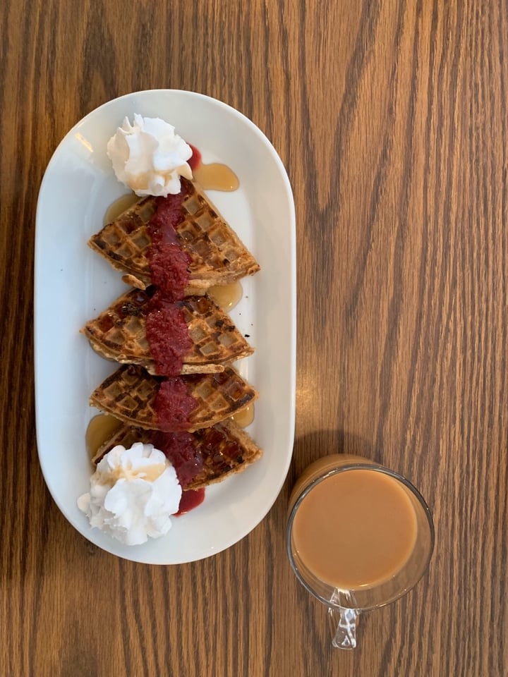 photo of Naked Cafe Waffles shared by @ashleyrenee on  08 Dec 2019 - review