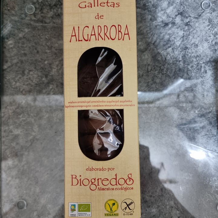 photo of Biogredos Galletas de algarroba shared by @miramiravegan on  20 Sep 2022 - review