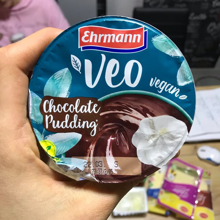 photo of Ehrmann Veo Vegan Chocolate Pudding shared by @david- on  26 Feb 2021 - review
