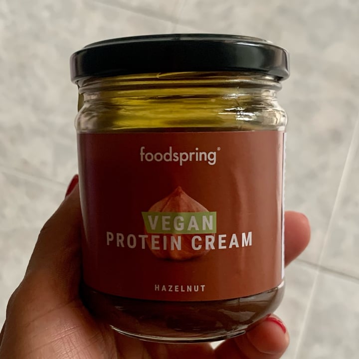 photo of Foodspring Vegan protein cream shared by @adele91m on  27 Aug 2022 - review