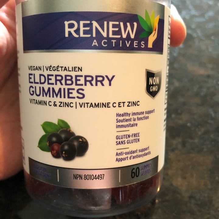 photo of Renew Activities Vegan Elderberry Gummies shared by @marie5ca on  27 Jun 2021 - review