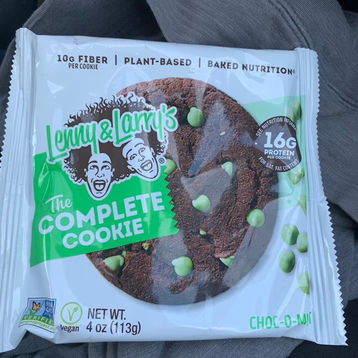 photo of Lenny & Larry’s Choc-O-Mint Complete Cookie shared by @onehungryvegan on  21 Nov 2020 - review