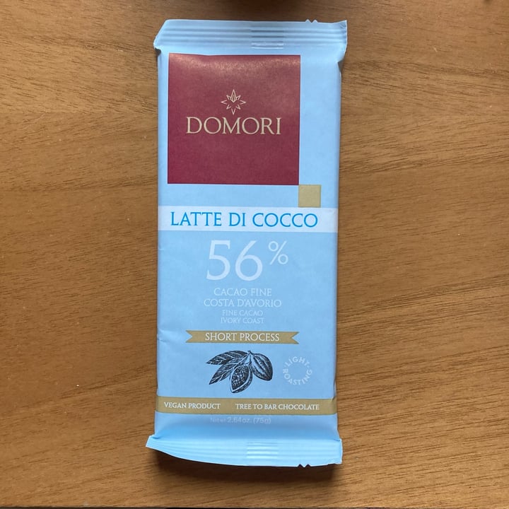 review photo of Domori 56% Latte di cocco shared by @chiaraf on 21 Apr 2022 - review