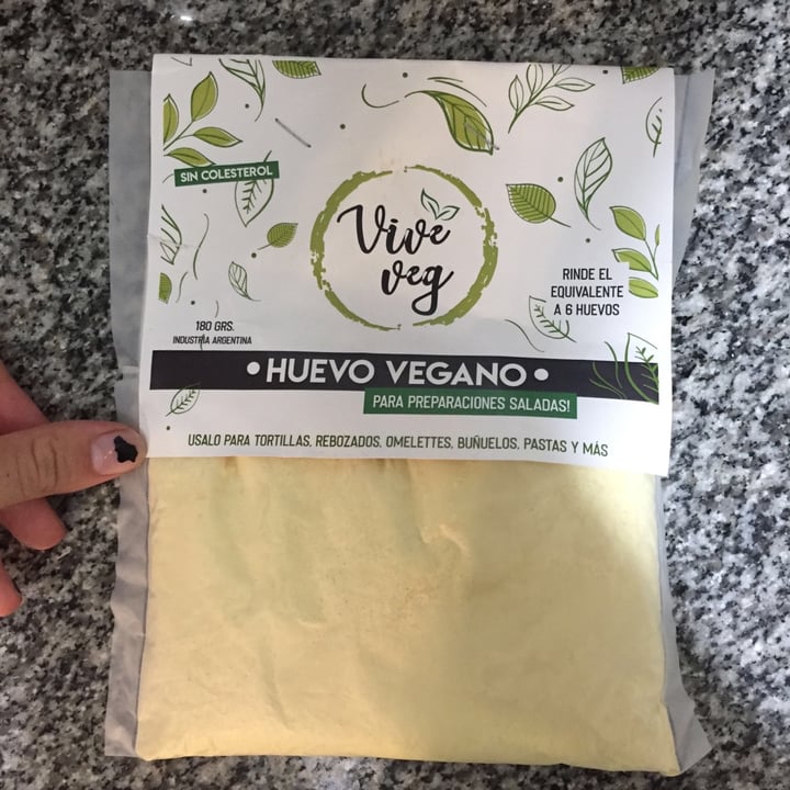 photo of Vive Veg Huevo Vegano shared by @luciamonsalbo on  13 Nov 2020 - review