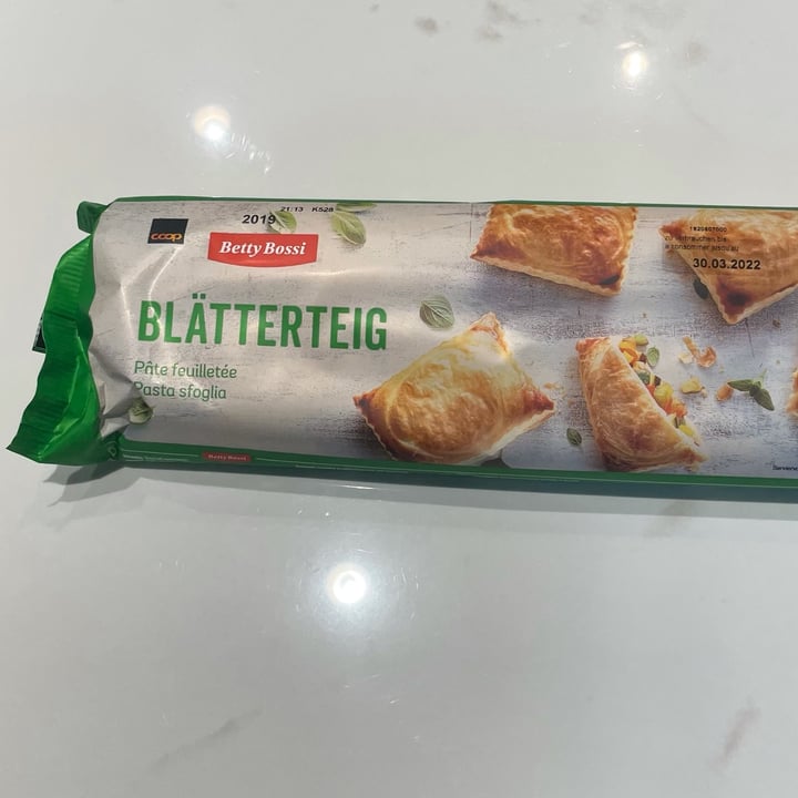 photo of Betty Bossi Pasta Sfoglia Rettangolare shared by @alicemazzoni on  11 Mar 2022 - review