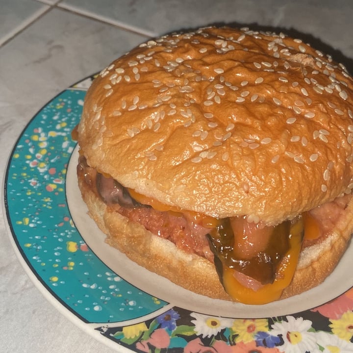 photo of Vemondo Burger vegan barbecue style shared by @manamaria on  02 Feb 2022 - review