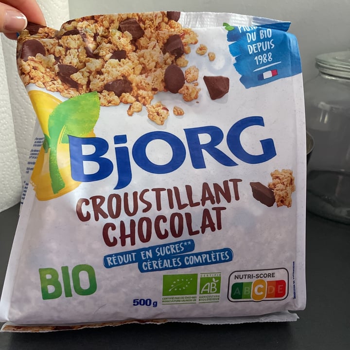 photo of Bjorg Croustillant Chocolat shared by @estellaa on  09 Aug 2021 - review