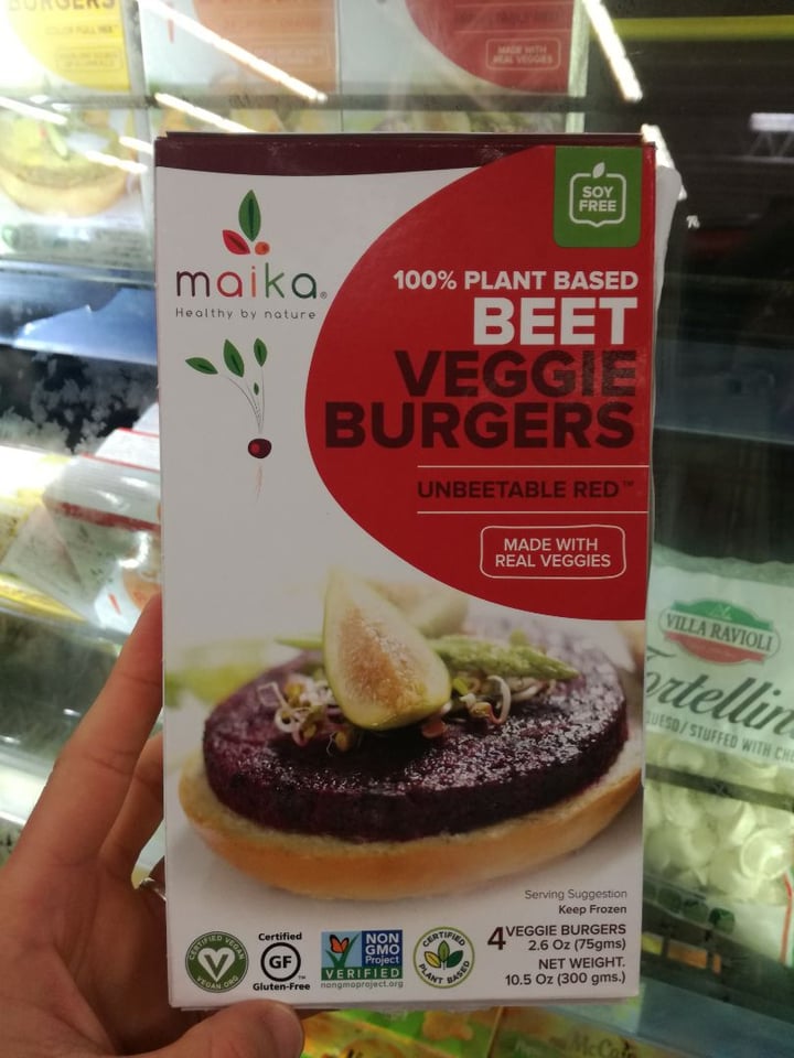 photo of Maika Foods Burger Betabel shared by @rebeca2124 on  26 Feb 2020 - review