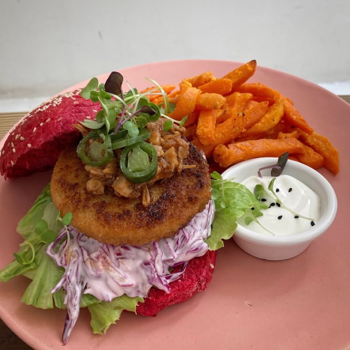 photo of The Conscious Kitchen TCK Burger shared by @capetownvegan on  11 Dec 2021 - review