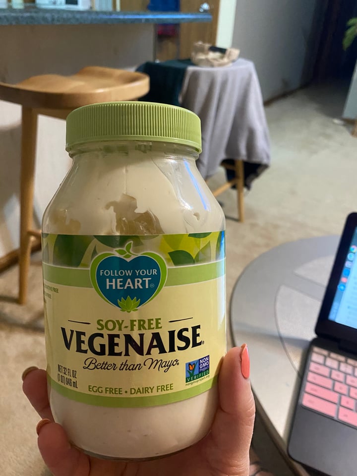 photo of Follow your Heart Soy-Free Vegenaise shared by @vegansarahmarie on  03 Mar 2020 - review