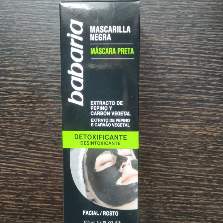 photo of Babaria Bio  Mascarilla Negra shared by @carlabrion on  19 Feb 2021 - review