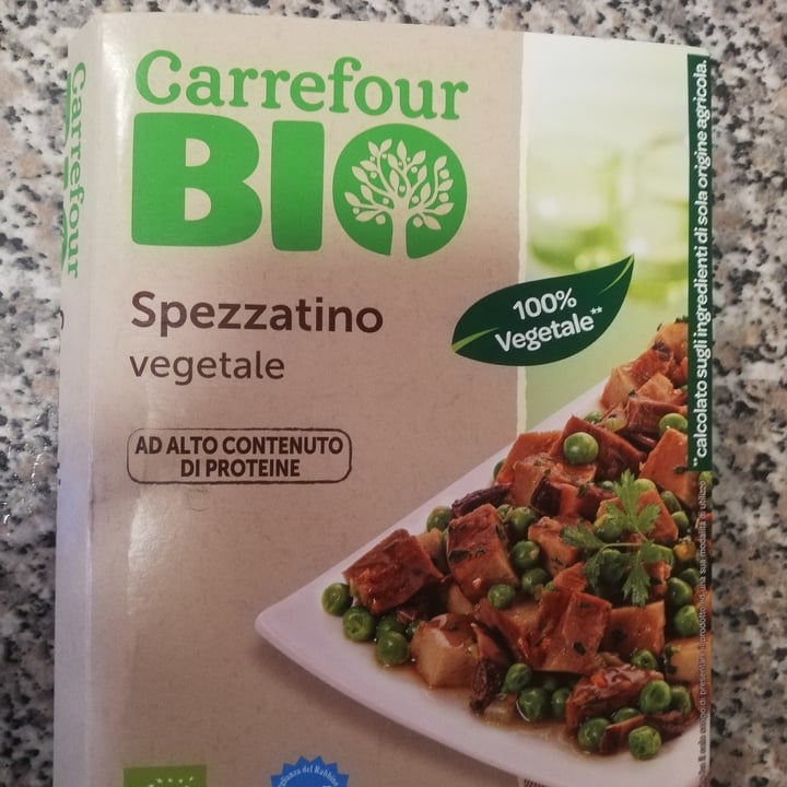 photo of Carrefour Bio Spezzatino vegetale shared by @liaa on  23 Jun 2022 - review