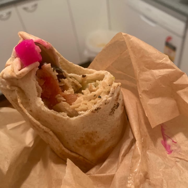 photo of Vegan Lebanese Street Food Chickn’  Shawarma Wrap shared by @naomimk on  28 Mar 2021 - review