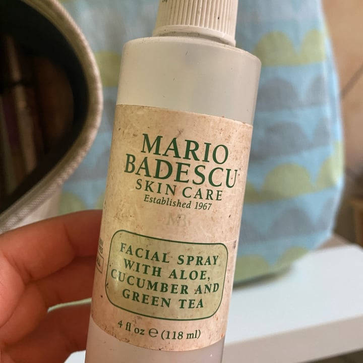 Mario Badescu Facial Spray with Aloe, Cucumber and Green Tea Review |  abillion