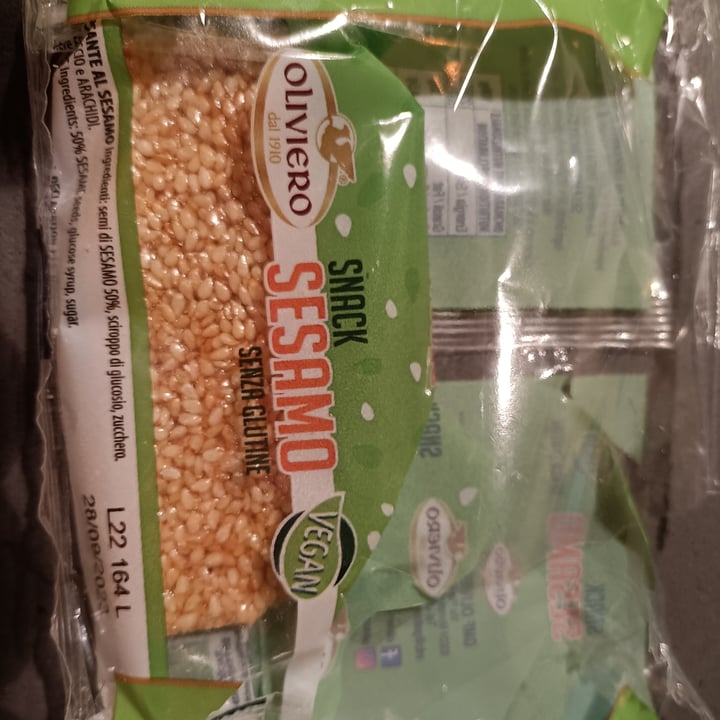 photo of Oliviero Snack sesamo shared by @andrechiagabry on  26 Sep 2022 - review
