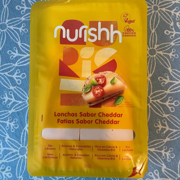 photo of Nurishh Cheddar Slices shared by @luispimenta on  16 Aug 2022 - review