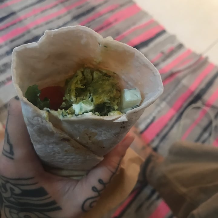photo of Veganaki Lachanoulis Wrap shared by @annbience on  16 Oct 2021 - review