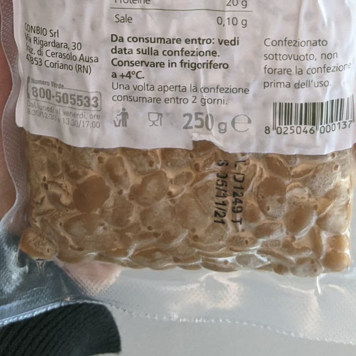 photo of Bio Appetì Tempeh shared by @nyumphu on  10 Oct 2021 - review