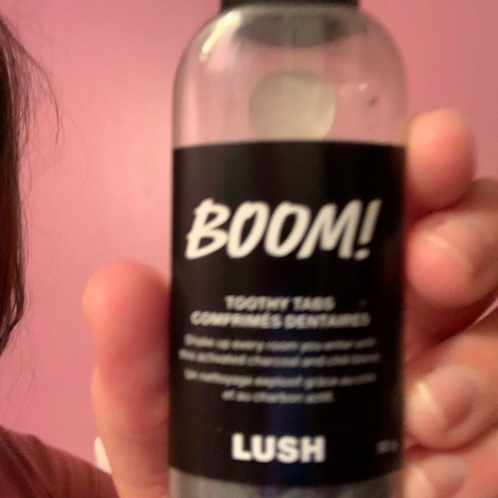 review photo of LUSH Fresh Handmade Cosmetics Boom! Toothy Tabs shared by @addie623 on 18 Aug 2021 - review