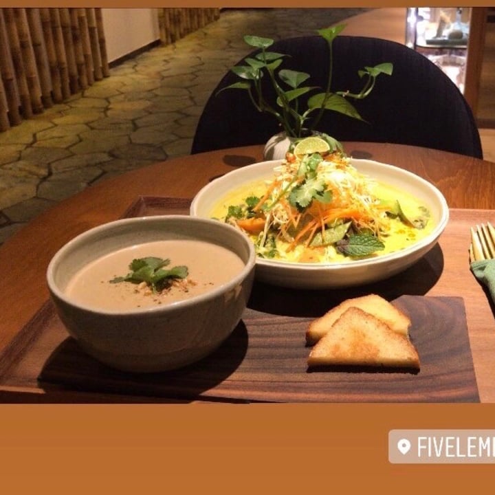 review photo of Fivelements Habitats Curry Laksa shared by @violachen on 16 Jun 2020 - review