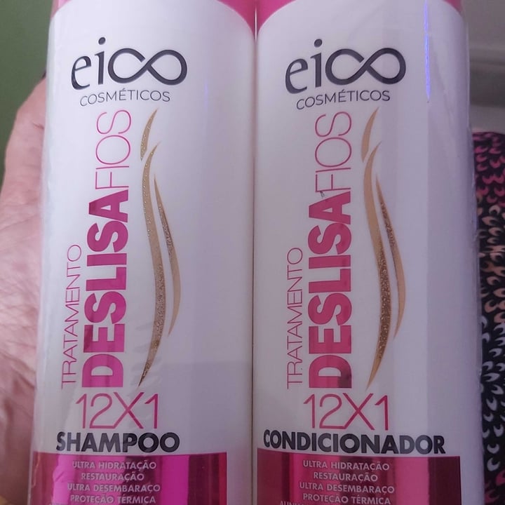 photo of Eico Cosméticos shampoo e condicionador deslisa fios shared by @prissy on  16 Jun 2022 - review