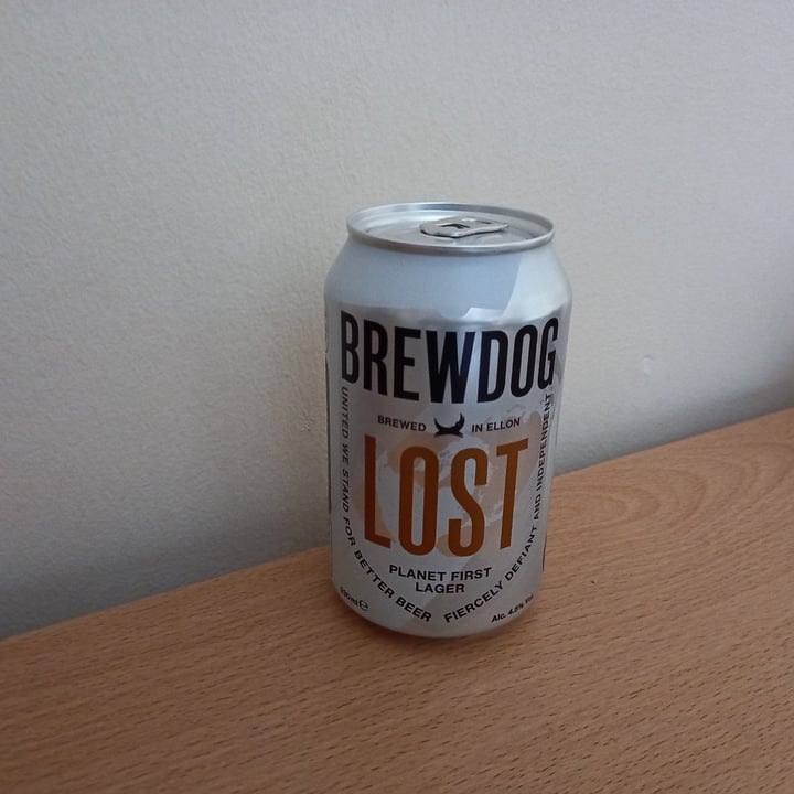 photo of Brewdog Lost Lager shared by @trailrunningman on  05 Dec 2021 - review