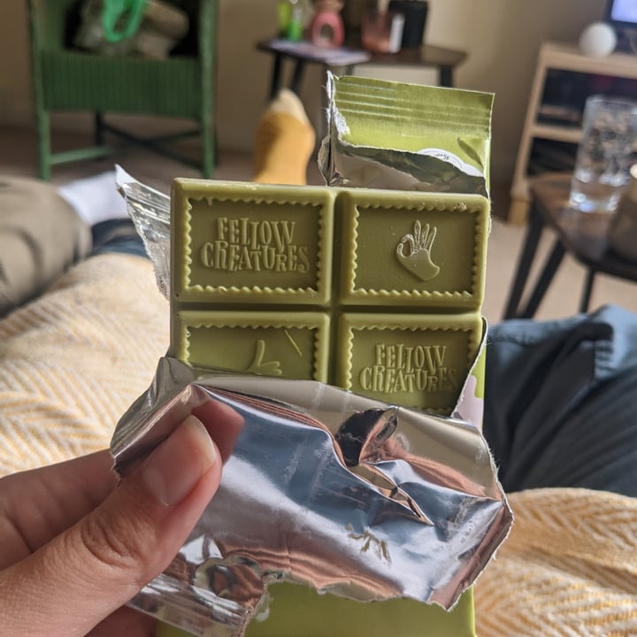 review photo of Fellow creatures Fellow creatures Matcha white Chocolate shared by @thespecialk8 on 26 Sep 2022 - review
