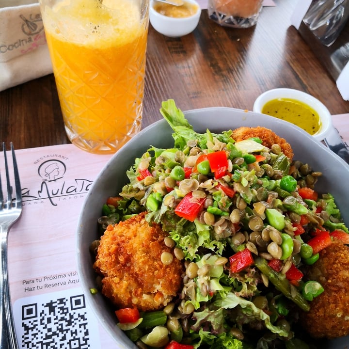 review photo of La Mulata Ensalada Veggie fitnes shared by @oidopenicilinico on 25 Sep 2021 - review