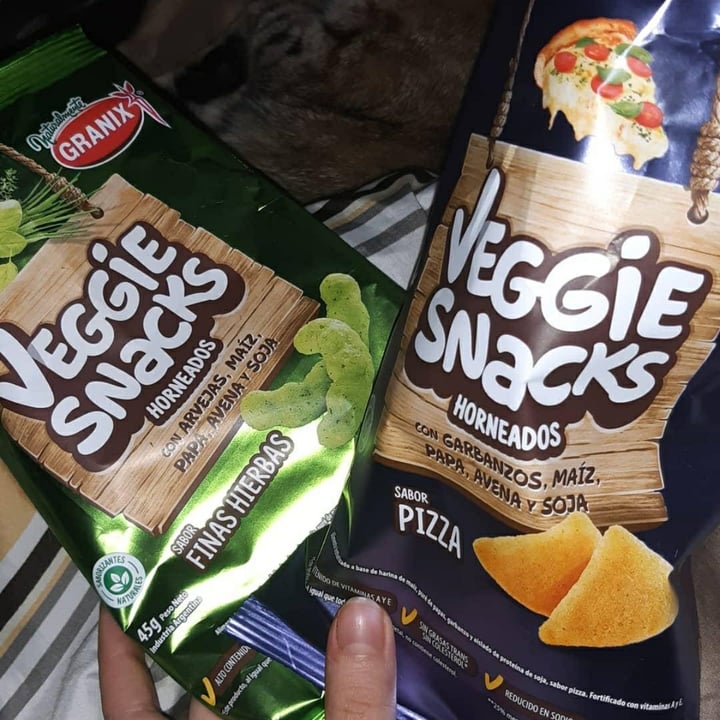 photo of Granix Veggie Snacks sabor Pizza shared by @tayhanagonzalez on  03 Dec 2020 - review