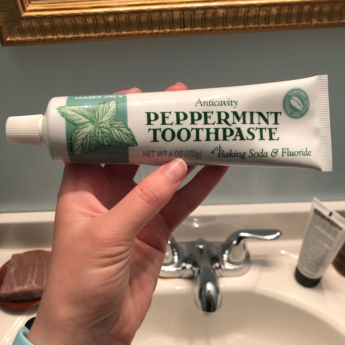 Trader Joe's Anticavity Peppermint Toothpaste Reviews abillion