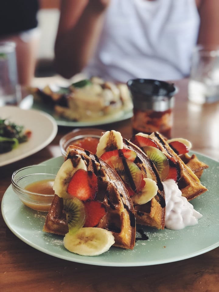 photo of I Am Vegan Babe Cafe Waffles shared by @alyrauff on  19 Oct 2018 - review