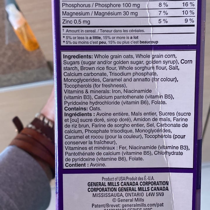 review photo of Cheerios Multi grain Cereal shared by @ktm514 on 24 Jan 2022 - review