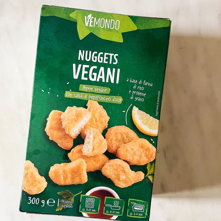 photo of Vemondo Plant-based Nuggets shared by @misosoup on  08 Dec 2021 - review