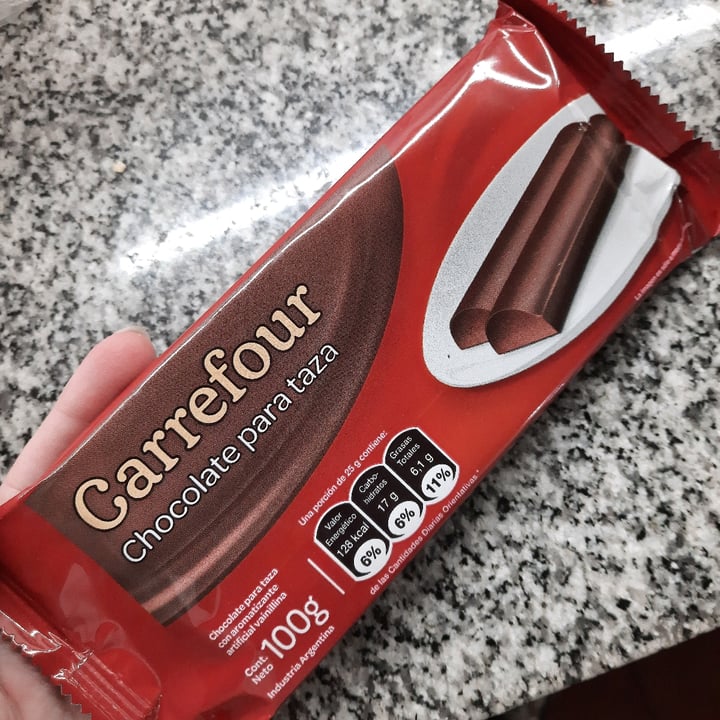 photo of Carrefour Chocolate para taza shared by @vegaly on  24 Oct 2021 - review