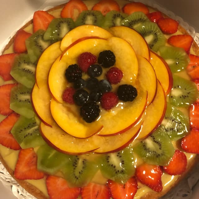 Foto do prato “Torta alla frutta”