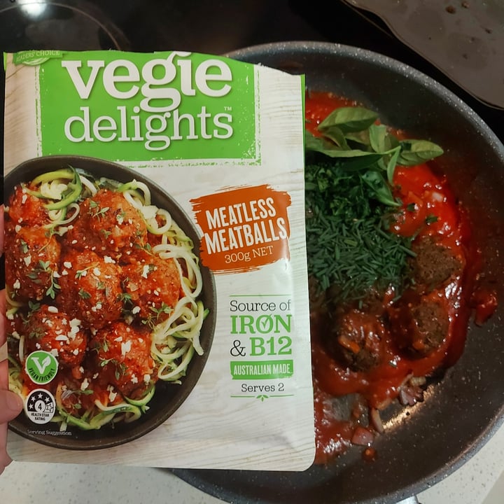 photo of Vegie Delights Meatless meatballs shared by @romyelise on  27 Sep 2021 - review