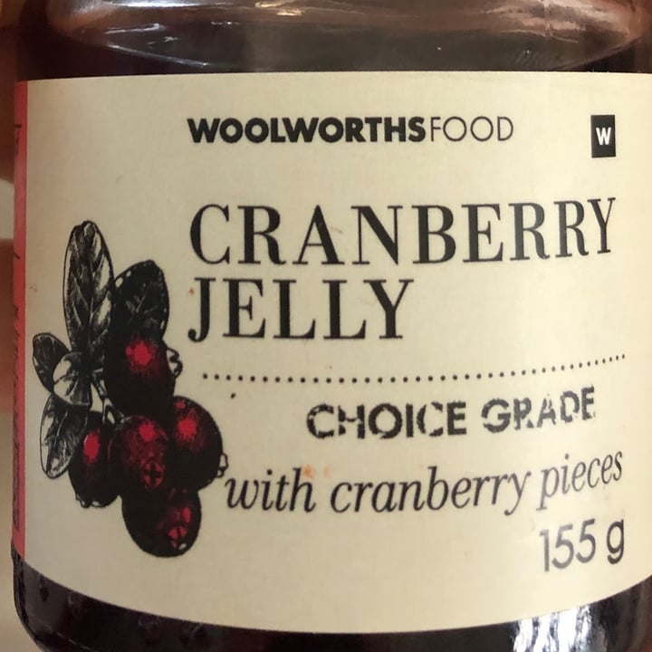 photo of Woolworths Food Cranberry Jelly shared by @tazzwaite on  05 Jul 2020 - review