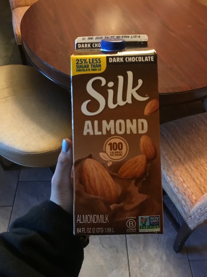 review photo of Silk Bebida de Almendra sabor Chocolate shared by @trinicorvalan on 12 Feb 2020 - review