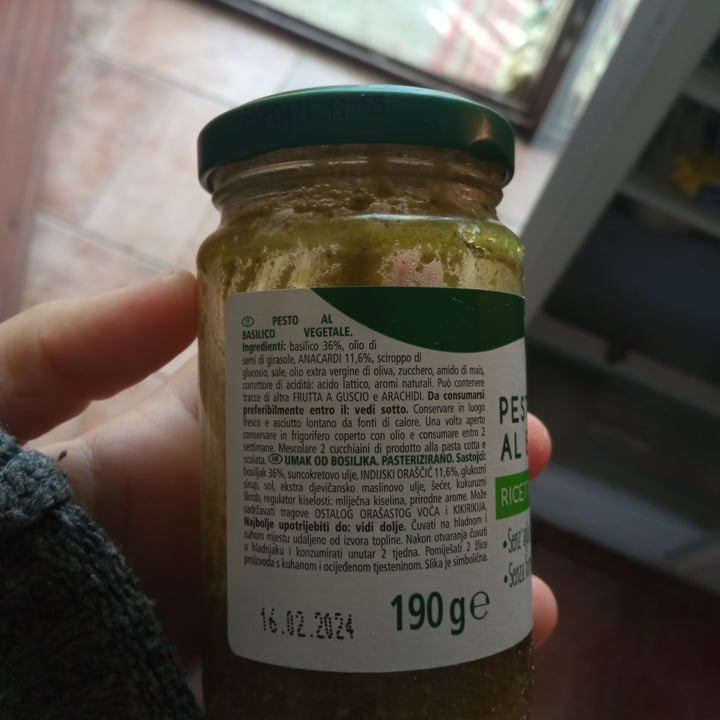 photo of Fior di Natura pesto al basilico shared by @betu on  15 May 2022 - review