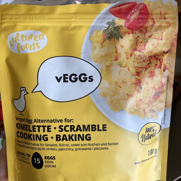 photo of Cultured Foods Vegan Egg Alternative For Omelette, Scramble, Cooking, Baking shared by @mary3avx on  02 Sep 2022 - review